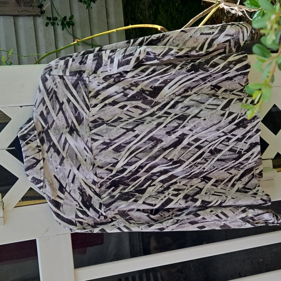 Additions by Chico's Monochrome Jungle Jacket with Silver Accents - Picture 3 of 5